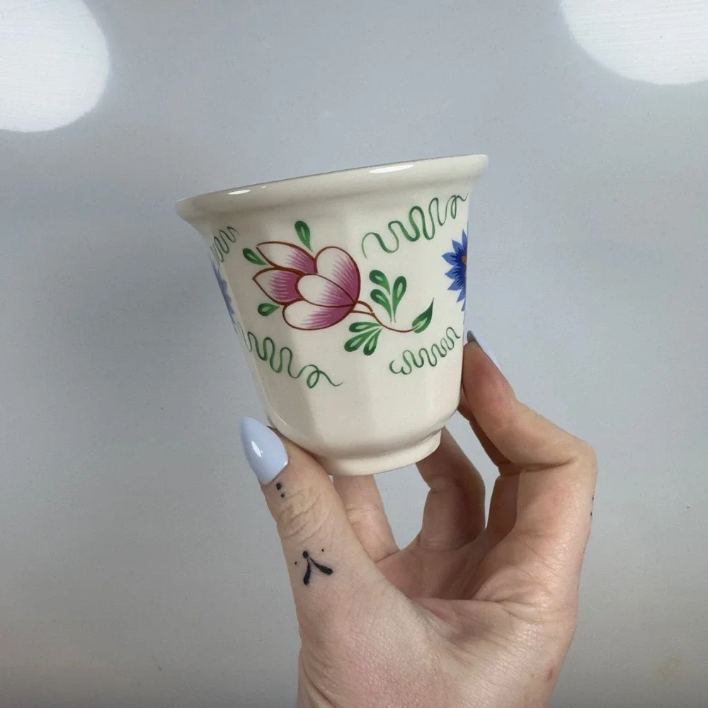 Simpsons Ltd England Greenfield Village Museum Collection Floral Tea Cup